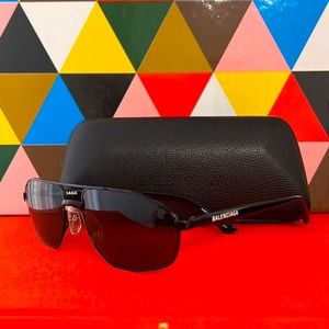 Balenciaga black sunglasses